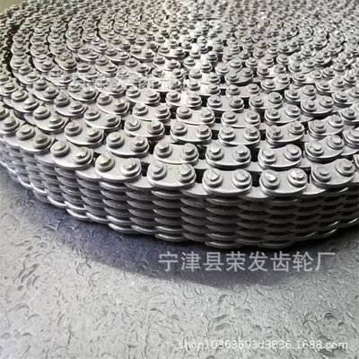 不锈钢的齿形链条CL06节距9.525毫米 齿形链 静音链 圆销链轮链条