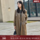 外套AA9201002 英伦风收腰长款 西町村屋极简通勤感风衣女春季 新款