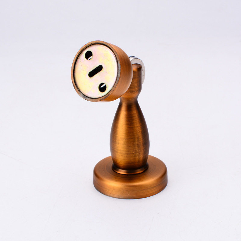 家用卧室房门可拆卸锌合金门吸防盗门地吸卫生间锌合金强磁地吸