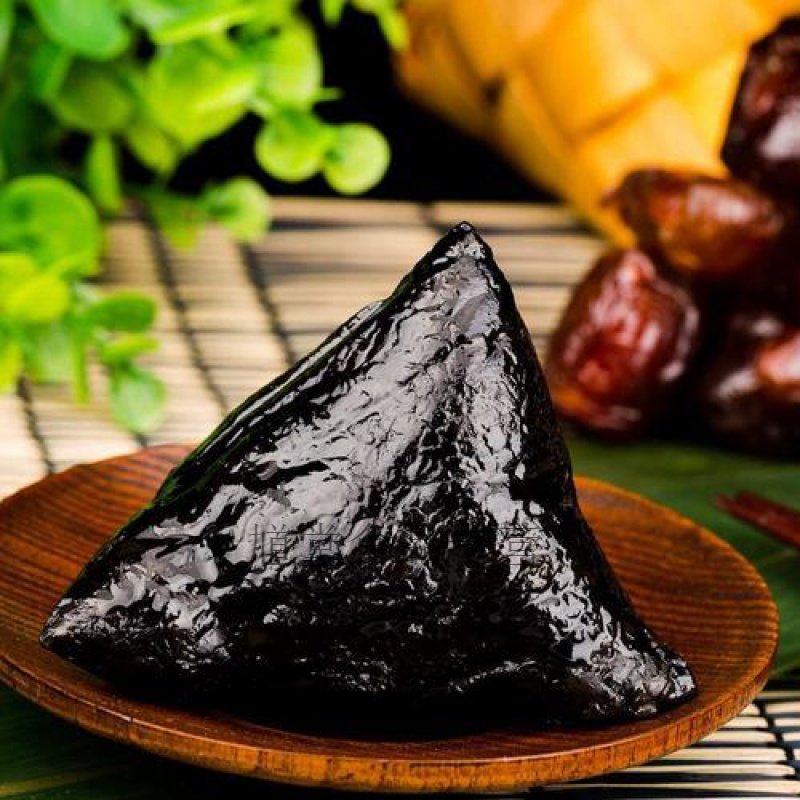 嘉兴粽子乌米粽子豆沙赤豆蜜枣甜粽鲜肉粽蛋黄乌饭粽子新鲜手工