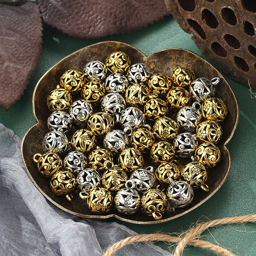 复古旗袍汉服金属镂空纽扣