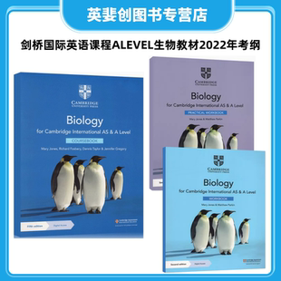 Coursebook 实践练习册含在线 International 剑桥生物学教材 Workbook Practical Biology Level AS&A Cambridge 现货