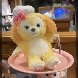 上海迪士尼琳娜贝儿饼饼露露公仔毛绒玩具睡觉抱枕玩偶女生日礼物
