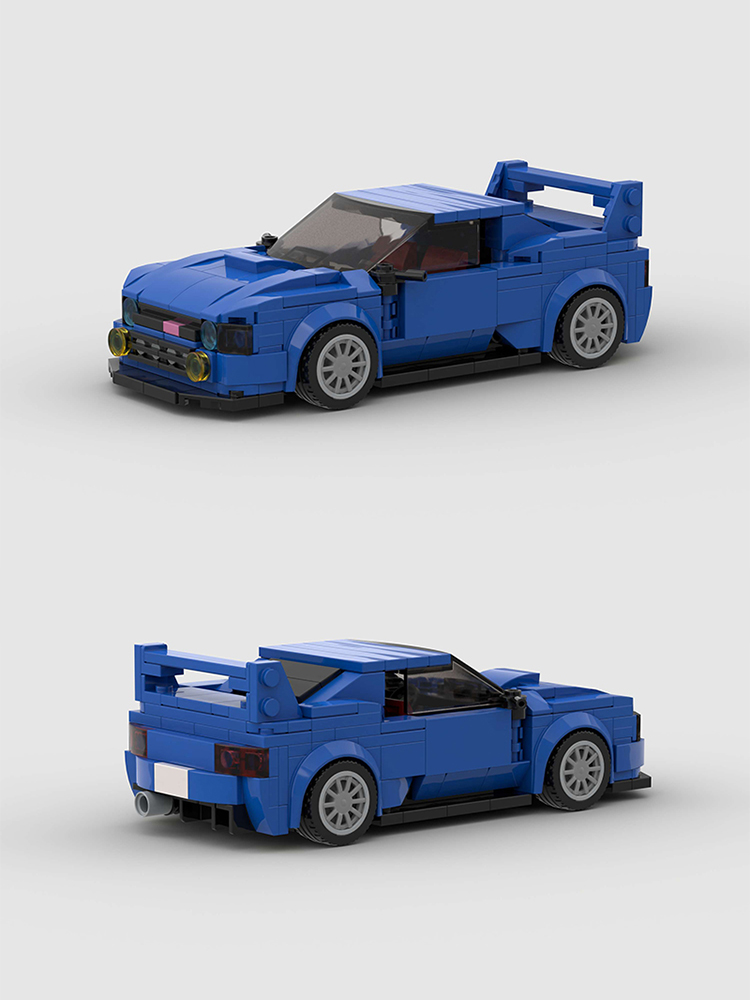 MOC8格赛车斯巴LU翼豹WRXSTI