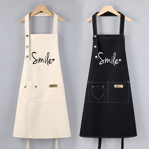 围裙2021新款网红做饭薄款商用