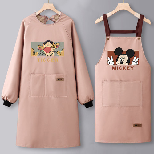 长袖防水围裙防油罩衣工作服定制