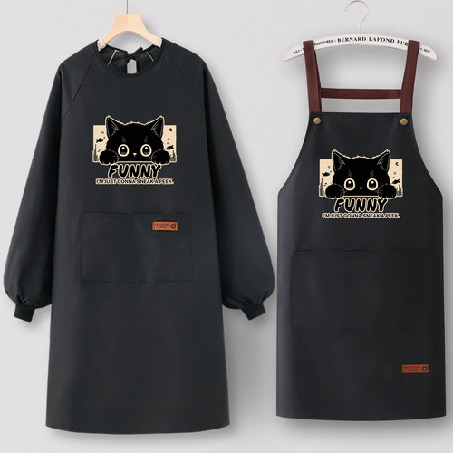 宠物店围裙定制防水防油