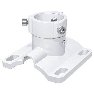 视明通 监控球机抱箍支架横杆包杆支架室外球机支架吊装立杆抱柱