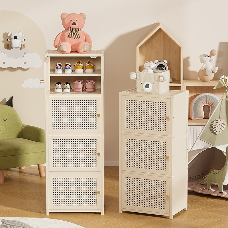 日式鞋柜家用小窄门口收纳柜