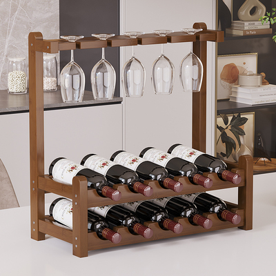 酒架置物架吧台简易桌面悬挂