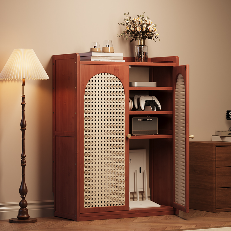 路由器收纳盒多层储物柜