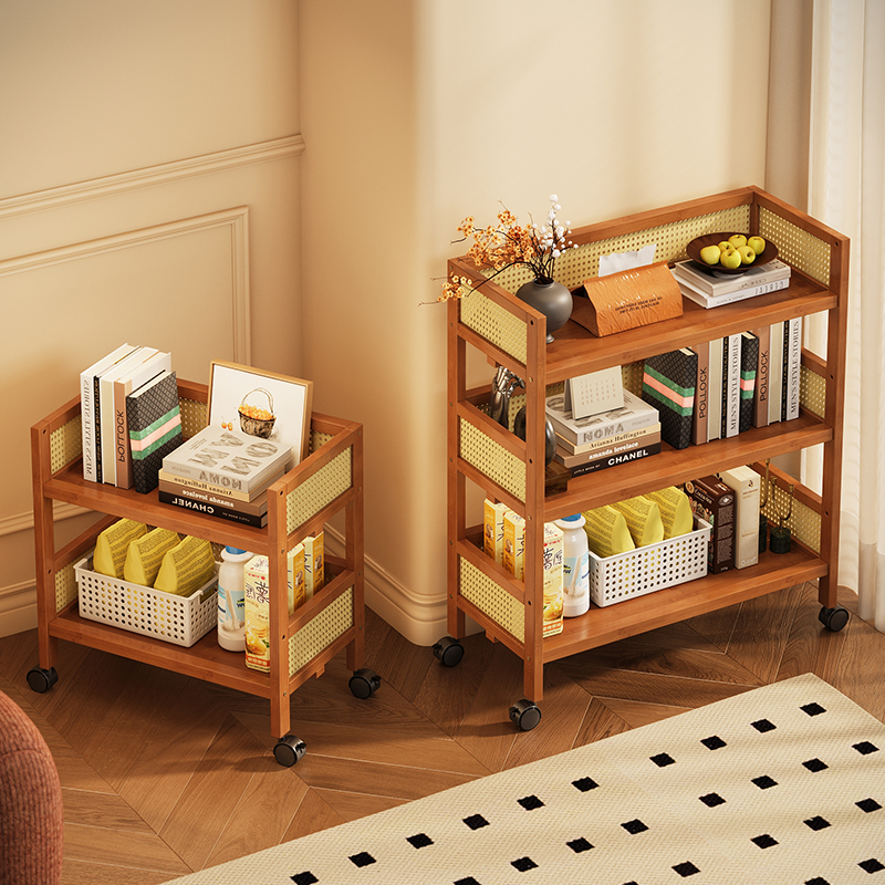 竹中生智组装多层带轮置物架