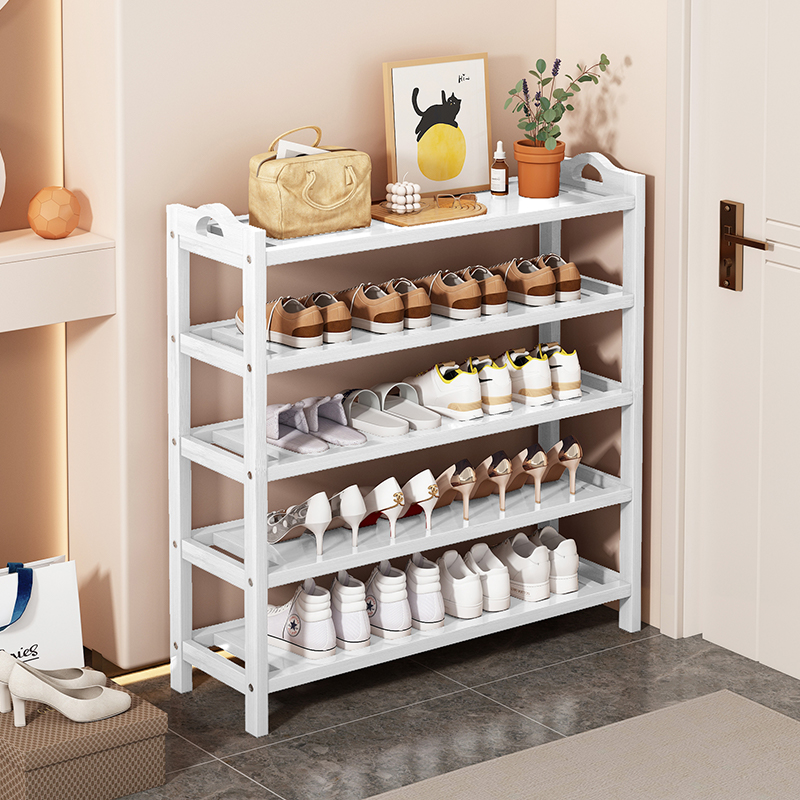 竹中生智现代简约经济型楠竹鞋架