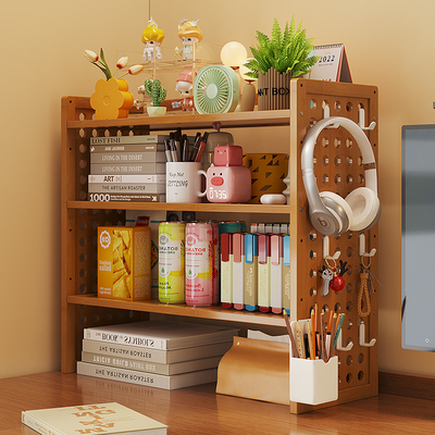 置物架桌面简易多层洞洞板