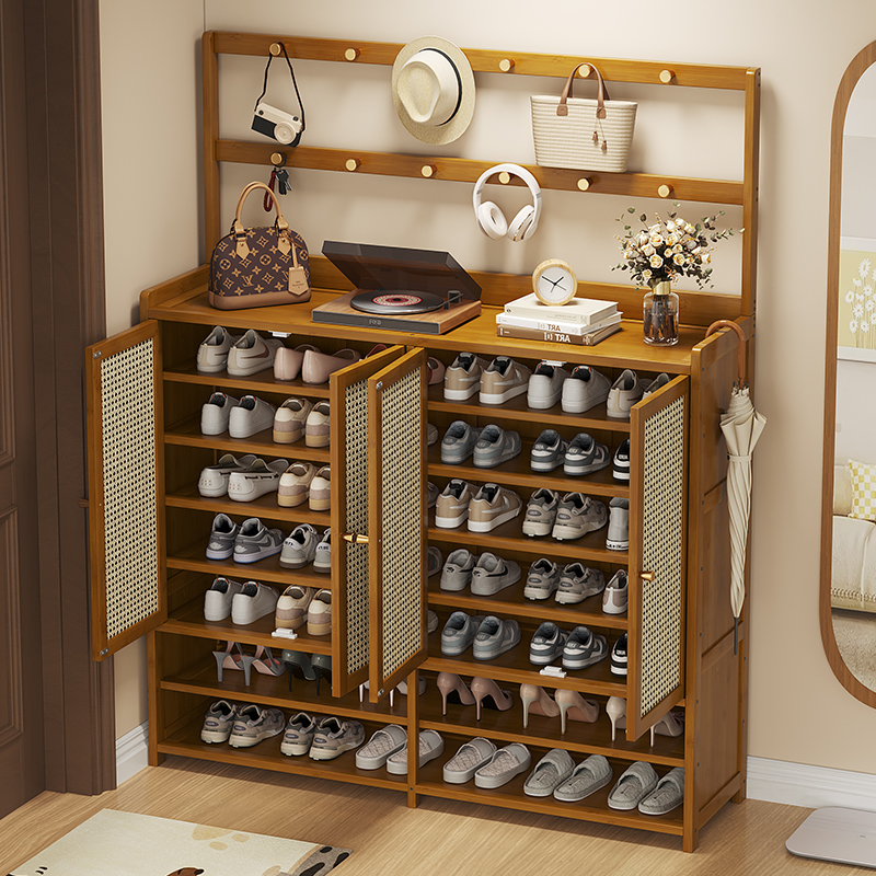 鞋柜收纳柜一体靠墙2025新款