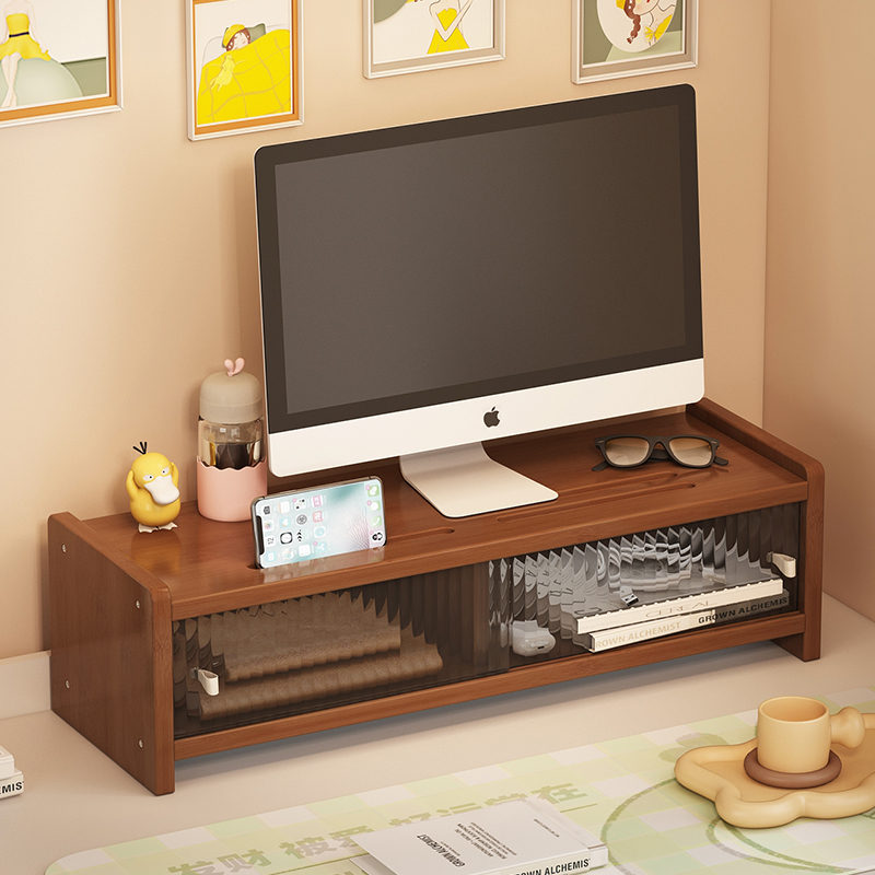 竹中生智现代简约楠竹增高架