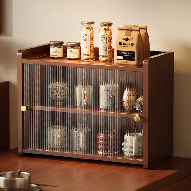 水杯置物架餐桌台面杯子收纳桌面多层茶杯茶具整理架小型餐边柜子,收纳整理,收纳柜,淘宝优惠券,粉丝福利购,淘宝优惠卷