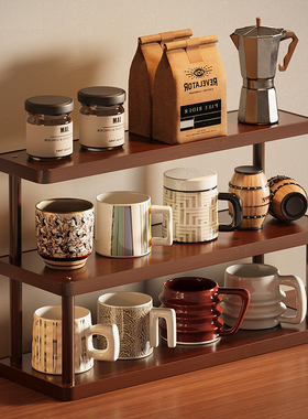 桌面置物架多层收纳架宿舍办公室台面杯架整理架空间利用神器小型