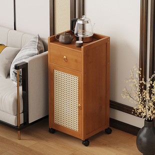 自动烧水泡茶一体桌家用沙发旁客厅带轮茶几靠墙可移动小型喝茶车