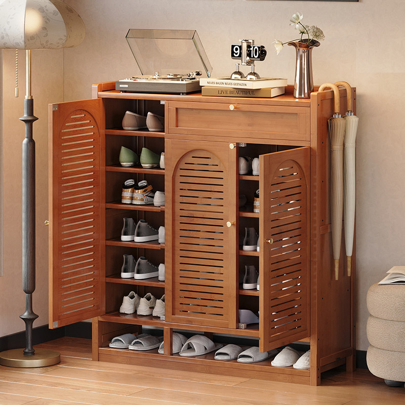 鞋柜大容量多层超大外面走廊鞋柜2025新款家用入户门口鞋子收纳柜,住宅家具,鞋柜,淘宝优惠券,粉丝福利购,淘宝优惠卷