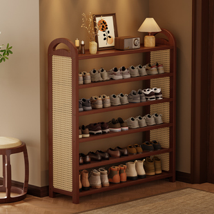 鞋架门口外楼道不占空间家用入户鞋柜轻奢高级感2025新款小型极窄