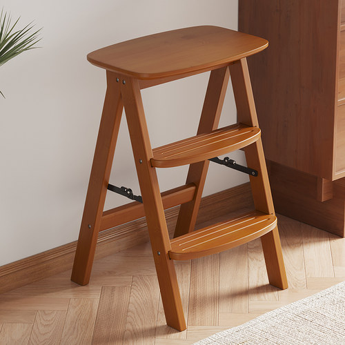 家用多功能厨房高脚凳可折叠凳高三步梯凳可携式加厚小板凳吧台凳