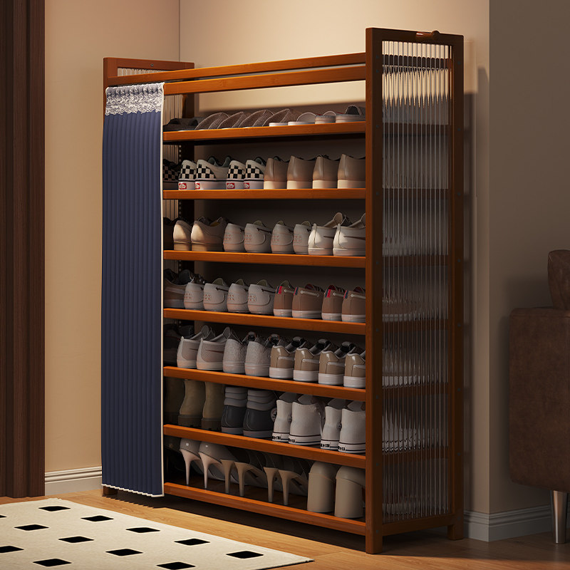 鞋柜收纳柜一体靠墙门外走廊用大容量多层入户家用门口超薄款鞋架,收纳整理,鞋柜,淘宝优惠券,粉丝福利购,淘宝优惠卷