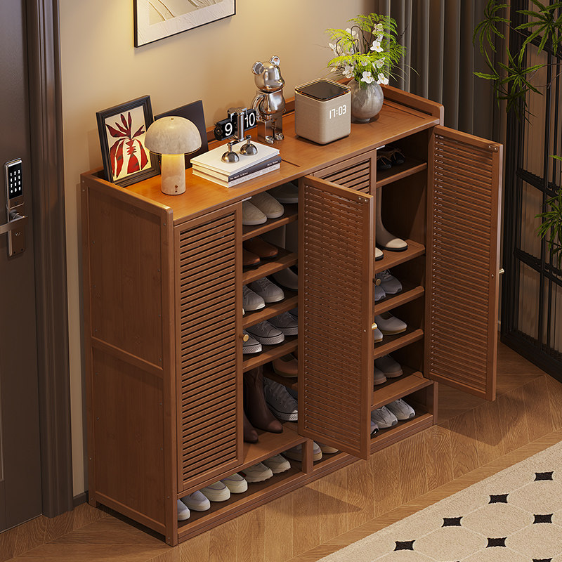 家用门口多层鞋柜入户门大容量超大带门鞋架子楼道靠墙进门收纳柜,住宅家具,鞋柜,淘宝优惠券,粉丝福利购,淘宝优惠卷
