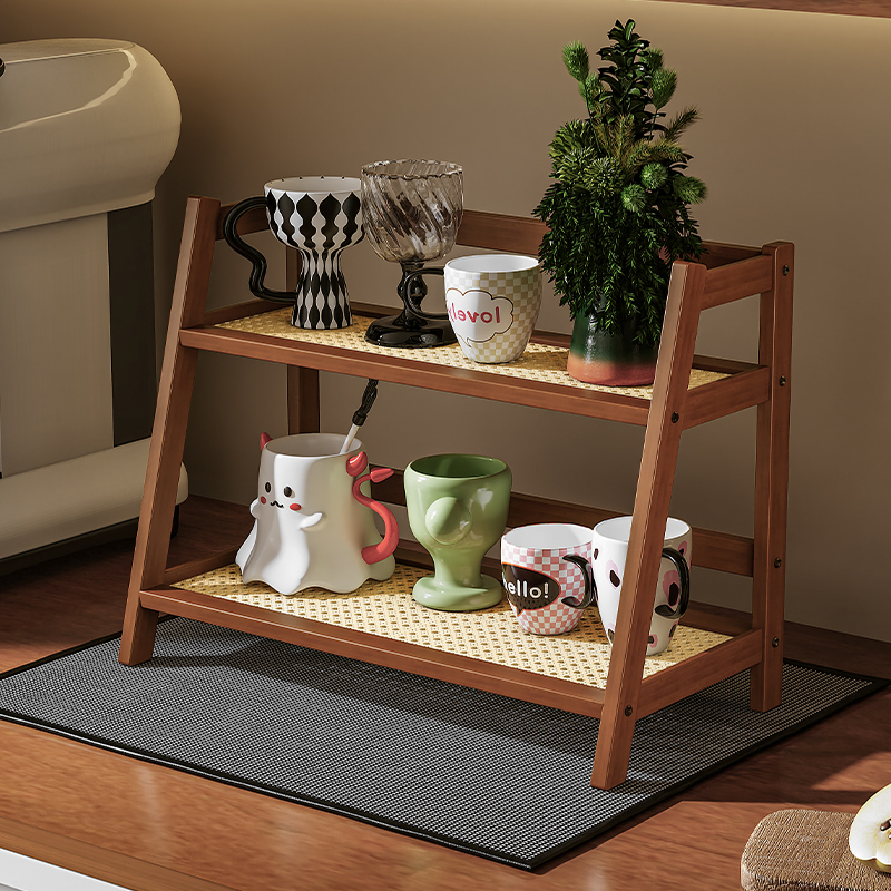 桌面多层置物架杯架收纳架