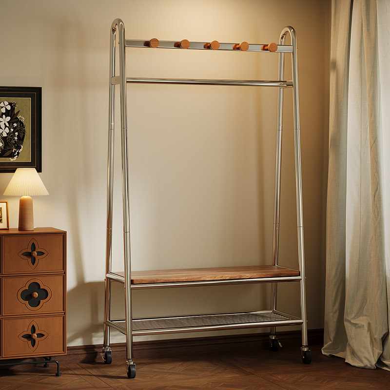 竹中生智多功能移动衣帽架