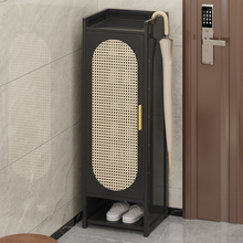 鞋架多层家用门口入户小窄2025新款免安装一体窄鞋柜带门不占空间