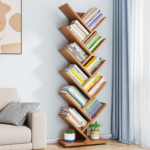 竹中生智经济型创意树形浙江书架