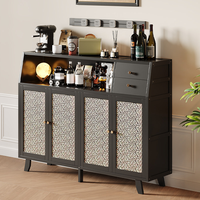 竹中生智多功能落地微波炉收纳架