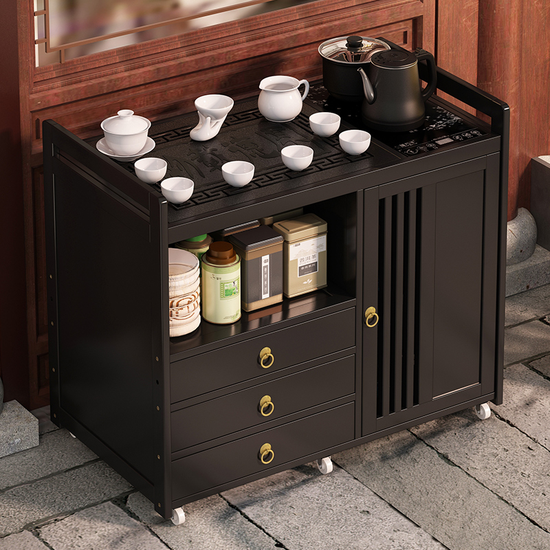 竹中生智多功能移动茶车