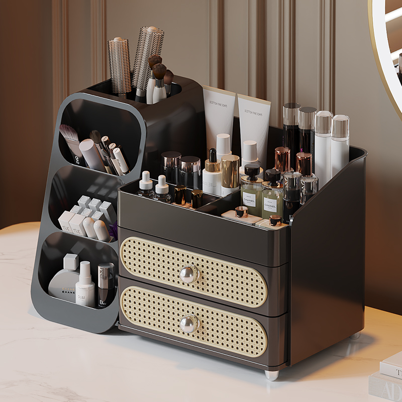 大容量分格化妆品口红收纳盒
