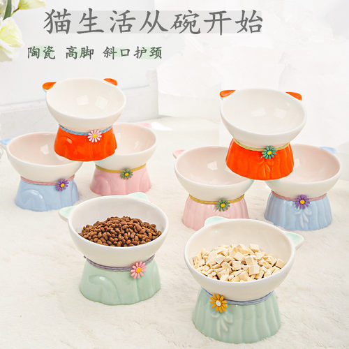 可汪可咪陶瓷猫碗可爱新品