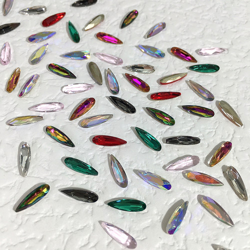 SUNLEAD义乌尖底彩色水滴3*10mm