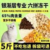 银金渐层猫粮10斤大包装 成幼猫通用高蛋白冻干营养流浪猫54满月后