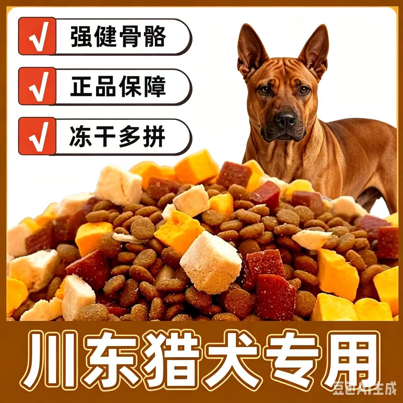 川东猎犬专用40斤大包装狗粮全价营养配方幼犬成犬全阶段滋满月后