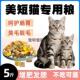 虎斑美短猫专用猫粮成猫幼猫同价通用型猫粮冻干猫粮10斤大小通用