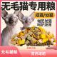 斯芬克斯无毛猫专用猫粮成猫幼猫增肥冻干猫粮10斤装 5斤