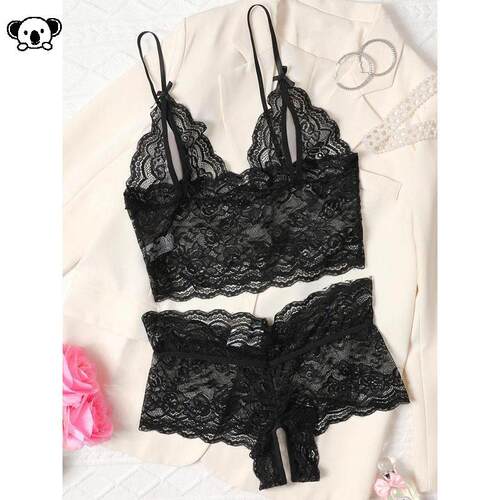 Z 96191 Women Nightwear Lingerie Set Sexy Stylish内衣套装
