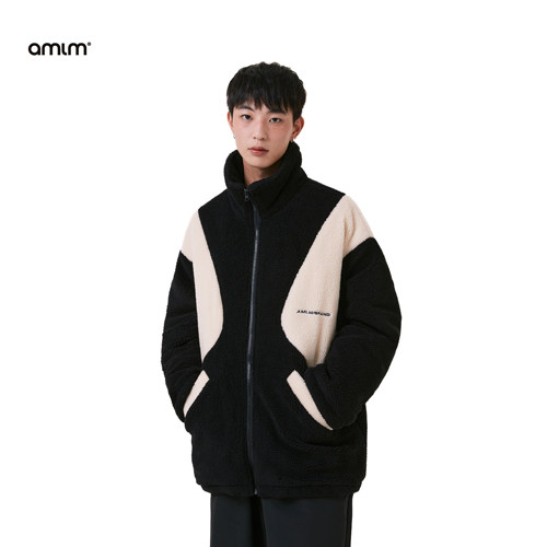 AMLM羊羔毛棉服秋冬新款