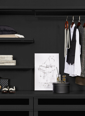 E-Pin 逸品家居男士软装衣帽间卡其绿衬衣马甲简约饰品盒装饰摆件