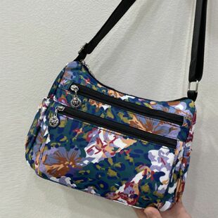 中老年人女式斜挎包中年妈妈包老年人背包斜挎包大容量新款单肩女
