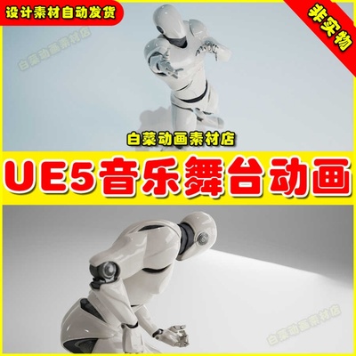 UE5 Music Performer Animation Pack for Concert 舞台歌唱动画