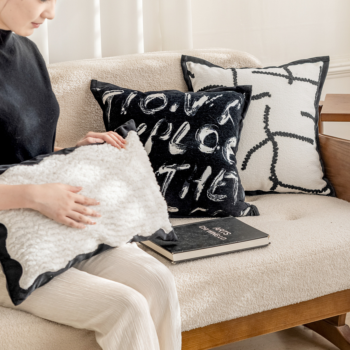 抱枕靠垫PP棉通用靠背垫