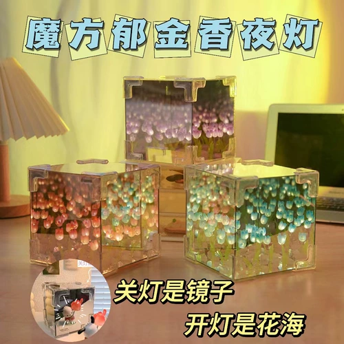 Tulip Mlate Night Light Birthday Gift Girl 520 Получить девушку DIY DIY DIY Production для подруги выпускной