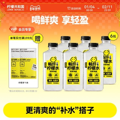 柠檬共和国柠檬水果味饮料