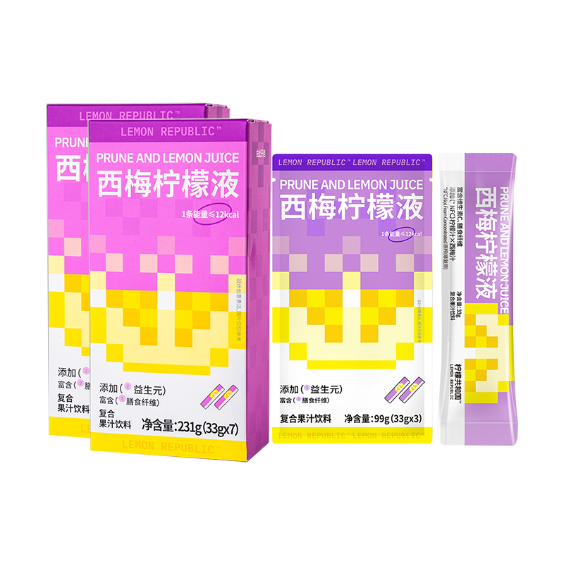 柠檬共和国冷榨柠檬液西梅汁VC柠檬果汁冷水冲饮料-保质期至2/27,咖啡/麦片/冲饮,冲饮果汁,淘宝优惠券,粉丝福利购,淘宝优惠卷